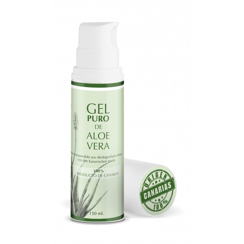 copy of Aloe Vera Gel 100% Producto de Canarias, gained from fresh leaves,  150 ml